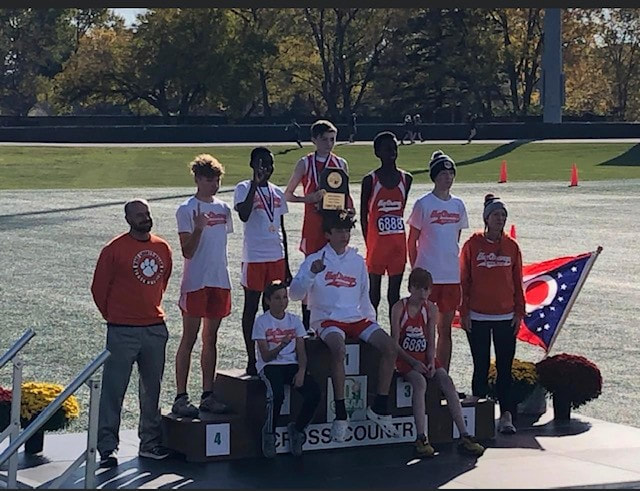 WL-S Middle School Boys Cross Country 2022 State Champs